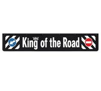 UZMAN Guardabarros para camiones y remolques, 2,40 m, diseño de King of the Road, resistente y resistente a los rayos UV y a la sal, fácil montaje