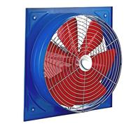 Uzman Ventilador axial de pared de alto rendimiento con rodamientos de bolas, para uso continuo, industrial, tamaños 300, 350, 400, 450, 500, 550, 600 mm - Extracción de aire - (KSA400)