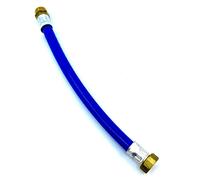 UZMAN - Manguera flexible de 110 cm con adaptador de 1/2" AG y 1/2" IG para bebedero, bebedero para tanque IBC, manguera de conexión, extensión de manguera de conexión.
