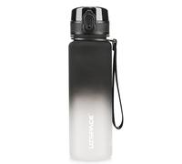 UZSPACE UZ-JB-17oz-BlckWit Botella, Unisex, Negro y Blanco, 500ml