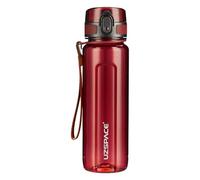 UZSPACE Botella de Agua Deportiva 500ml-750ml-1000m,Botella de Agua Tritan Ecológica y sin BPA. Reutilizable con Tapa a Prueba de Fugas para Correr, Gimnasio, Yoga, al Aire Libre y Acampar