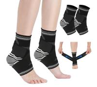 Uzsuzz 1 Par Tobillera Para Esguince, Tobillera Fascitis Plantar Estabilizadora Tobilleras Tendon De Aquiles Para Tendinitis, Deporte, Mujeres y Hombres