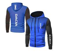 UZVKAVJP Chaqueta con Capucha Estampada para Hombre D.a.c.i.a Collision Color Coat Sudadera Cremallera Camisetas De Manga Larga Deportiva Primavera Y Otoño -LanSe||x_s