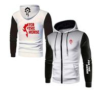 UZVKAVJP Sudadera con Capucha Cómoda para Hombre Ropa De Calle The H.or.d.e Costuras Abrigo Deportivo Camisetas Manga Larga Y Bolsillos Chaqueta Gráfica-BaiSe||XX_l