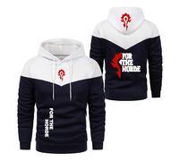 UZVKAVJP Sudadera con Capucha para Hombre Abrigo Costuras Fo.r The H.or.d.e Cómoda Chaqueta Deportiva Manga Larga Sudaderas Ropa Bolsillos Prendas Vestir-BaiSe||s