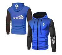 UZVKAVJP Sudadera con Capucha para Hombre Chaquetas De Primavera Y Otoño The H.or.d.e Cremallera Completa Abrigos Entrenamiento Estampado Cárdigan Prendas-LanSe||x_s