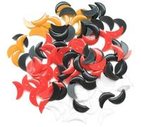 Uzztfa 100 Piezas De Bocas De Seguridad con Forma De Media para Labios, Accesorios para Muñecas, Juguetes Y Manualidades.