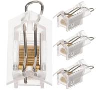 Uzztfa 4 Piezas Bloqueo de Cordon para Persianas, Mecanismo Auxiliar, Repuestos, Componentes, Muebles, Accesorios