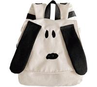 Uzztfa Bonita Mochila De Perro para Niños Y Niñas, con Dibujos Animados, Divertida Mochila De Animales, Mochila Escolar para Niños, Bolsa De Viaje De Lona, Divertida Mochila De Perro