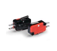 V-15 V-151 V-152 V-153 V-154 V-155 V-156-1C25 Microinterruptor SPDT de viaje momentáneo Mini Micro interruptor de límite 1NO1NC brazo de palanca de rodillo(V-151-1C25,1PCS)