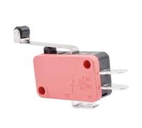 V-15 V-151 V-152 V-153 V-154 V-155 V-156-1C25 Microinterruptor SPDT de viaje momentáneo Mini Micro interruptor de límite 1NO1NC brazo de palanca de rodillo 1 Uds(V-156-1C25,1pc)