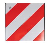 V-20 Panel Homologada para Carga Que sobresalga para Portabicicletas, Placa V-20 Fabricada Polipropileno PP Flexible Medidas 50x50cm