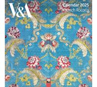 V&A: French Rococo Wall Calendar 2025 (Art Calendar)