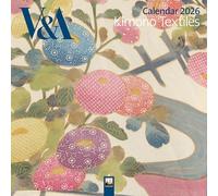 V&A: Kimono Textiles Wall Calendar 2026 (Art Calendar)