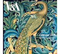 V&A: William Morris Birds Mini Wall Calendar 2025 (Art Calendar)