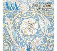 V&A: William Morris Wallpapers Wall Calendar 2026 (Art Calendar)