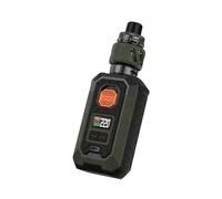 V-aporesso ARMOR MAX Kit (Verde) 220W, vaporizador de cigarrillo electrónico equipado con iTank 2 de 8 ml, kit de caja para vapeo alimentado por batería dual 18-650/21-700 (no incluida), sin nicotina