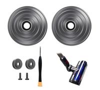 V-Ball Accesorios Rueda para Dyson V6 V7 V8 V10 V11 V12 DC58 DC59 DC62 DC74 Aspiradora Inalámbrica, 20W 35W 50W Direct Drive Cleaner Head Wheels Piezas de Repuesto 968266-02 y 949852-05