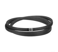 V-belt A65 - Paquete de 2 correas de goma envueltas clásicas 4L670 de 65 pulgadas, correas en V resistentes al aceite y al calor para compresores de cortacésped