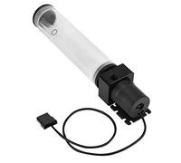 V BESTLIFE Acrílico Computadora DIY Cilindro, Tanque de Refrigeración por Agua 19W Bomba G1 / 4. (210mm)