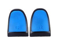 V BESTLIFE Extensores de gatillo, controlador de juego L2 R2 extensores de controlador botones de extensión gatillo suave tacto extendido agarres para PS4 (azul)