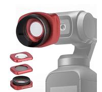 V BESTLIFE Filtro CPL para Osmo Pocket, 3 piezas CR gran angular 12.5X Kit de filtros de lente CPL para DJI Osmo Pocket