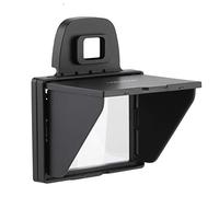 V BESTLIFE Pantalla Duradera Antirreflectante Pantalla LCD Parasol Capucha de Vidrio Diseño de Pantalla Plegable Color Negro para Cámaras D7100 / D7200