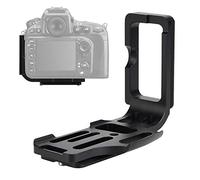 V BESTLIFE Quick-Release Plate con Agarre Soporte Vertical para Cámara en Forma de L QR Placa Base de Liberación Rápida de Larga Duración para Niko n D800 / D810 / D800E