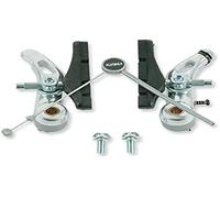 V Bike - Kit de Puente de Freno de Aluminio Plateado