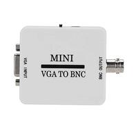 V ESTLIFE - Convertidor VGA a BNC, adaptador de vídeo HD VGA a BNC, convertidor de audio Mini 1080P para videoconferencia Home Theater monitores HDTV, TV, ordenadores, etc.