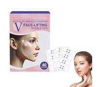 V-Face Lifting Invisible Adhesive Tape, V-Face Lift Tape with Bands, Neck Tapes, Instant Face Lift (#40)
