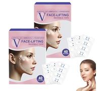 V-Face Lifting Invisible Adhesive Tape, V-Face Lift Tape with Bands, Neck Tapes, Instant Face Lift (#80)