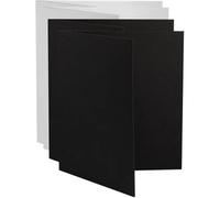 V-Flat World V-Flats de sobremesa Mediana 20' x 35' 2 x blanco, 2 x negro