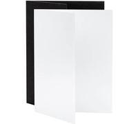 V-Flat World V-Flats de sobremesa Pequeño 12' x 18' 2 x blanco, 2 x negro