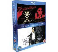 V for Vendetta/Constantine Double Pack [Blu-ray] (Region Free)