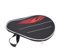 V GEBY Pong Paddle Case Impermeable Mesa de Raqueta de Tenis Funda Funda de Almacenamiento para 2 Raquetas de Pong Bolas