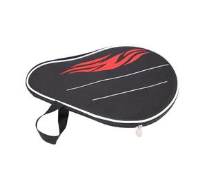 V GEBY Pong Paddle Case Impermeable Mesa de Raqueta de Tenis Funda Funda de Almacenamiento para 2 Raquetas de Pong Bolas