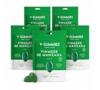 V Gummies - Gominolas de Vinagre de Manzana para Salud Digestiva - Apple Cider Vinegar Gummies - Sabor Natural a Manzana con Vitamina C y Pectina - 50 Unidades (5)