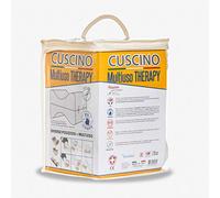 V.I.P. - Almohada multiusos Therapy viscoelástica, con dispositivo médico x piernas / rodillas x dormir, ortopédica para ciática y circulación del aire, soporte de las fundas lavables, fabricada en Italia