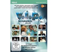 V.I.P.-Schaukel, Vol. 2 (1973 - 1975) / Weitere 11 Folgen des Kultpromimagazins mit Margret Dünser (Pidax Doku-Highlights) (4 DVDs)
