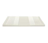 V.I.P. Very Important Pillow Foam Topper Memory Bugnato, Espuma de Memoria, Color Blanco, 160x190 Matrimoniale