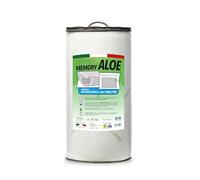 V.I.P. Very Important Pillow Topper Memory Aloe Plaza y Media cm h. 4 cm con elásticos en Las Esquinas y Cremallera en Tres Lados, Color Blanco, Piazza e Mezza 120x190