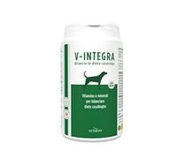 V INTEGRA Perro Anciano 200g, Suplemento Completo Rico en Vitaminas y Minerales para Equilibrar Dieta Casera y Barf, V Integra Vitaminas para Perros, Suplementos para Perros Made in Italy