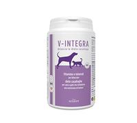 V INTEGRA Renal 200g, Suplemento de Vitaminas y Minerales para Equilibrar Dietas Domésticas de Perros y Gatos Que Requieren Restricción de Fósforo, Vitaminas para Perros y Gatos Made in Ita