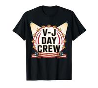 V-J Day Crew - Diseño de celebración de la Victoria Camiseta