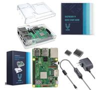 V-Kits Raspberry Pi 3 Model B+ (Plus) Basic Starter Kit [Latest Model 2018]