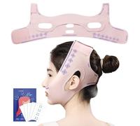 V Line Lifting Mask,Mascarilla de Papada,Máscara de Línea V Reutilizable,Máscara Correa Transpirable-Mascarilla Facial V-Line LiftingFace Mask Chin Strap