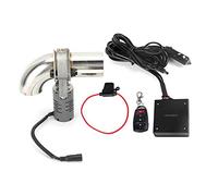 V¨¢lvula de escape, acero inoxidable 304, v¨¢lvula de escape el¨¦ctrica, silenciador, v¨¢lvula de corte, tubo de catback con llave de control remoto, controlador de cargador de coche