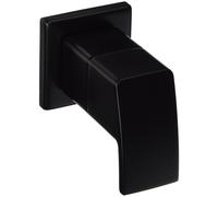 V lvula desviadora Pfister Kenzo (no incluida). Herrajes de montaje de una manija incluidos. Acabado en metal negro mate 016DF0B