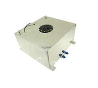 V-MAXZONE M-7214 - Tanque de combustible (60 L, con sensor, color plateado)